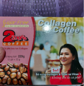 Cà phê sữa hòa tan 2 zezo (5in1)( Hồng)