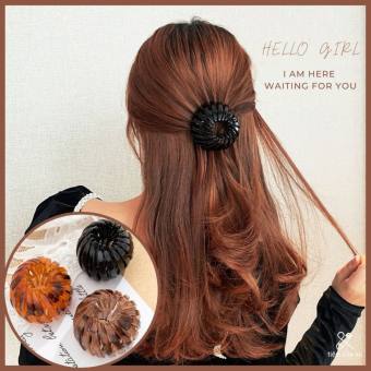 Kẹp búi tóc Hàn Quốc (Loại Đẹp), cặp tóc tổ chim bằng nhựa