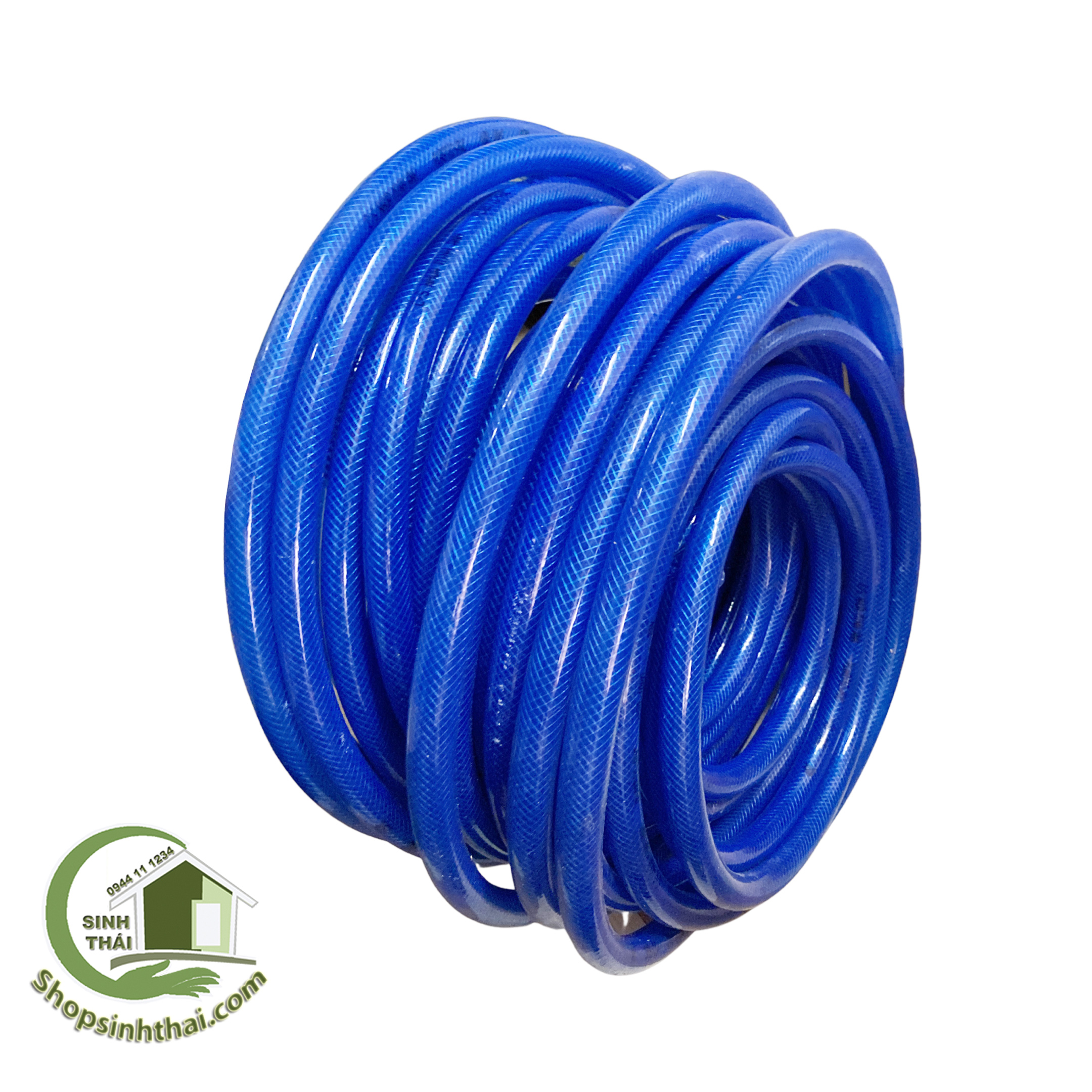 Ống nước nhựa dẻo màu xanh rửa xe, tưới cây - Đường kính 21mm [ 1 mét ] [ Kho tổng ]
