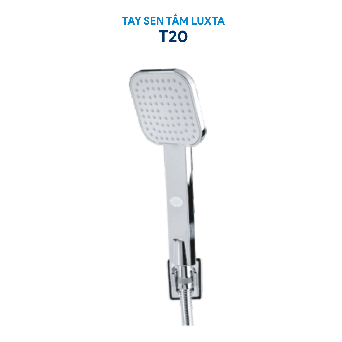 Bộ tay sen tắm / vòi tăng áp luxta t20 - tay sen 1 chế độ - bảo hành 1 năm - hàng chính hãng