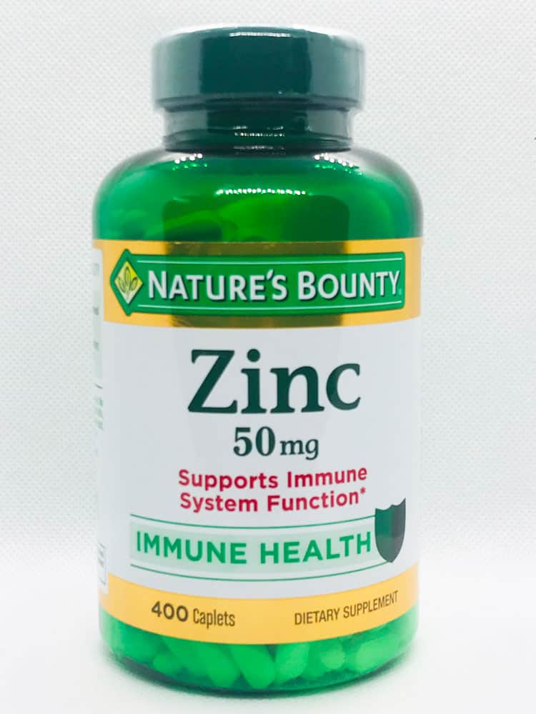 Viên uống bổ sung kẽm Nature’s Bounty Zinc 50mg