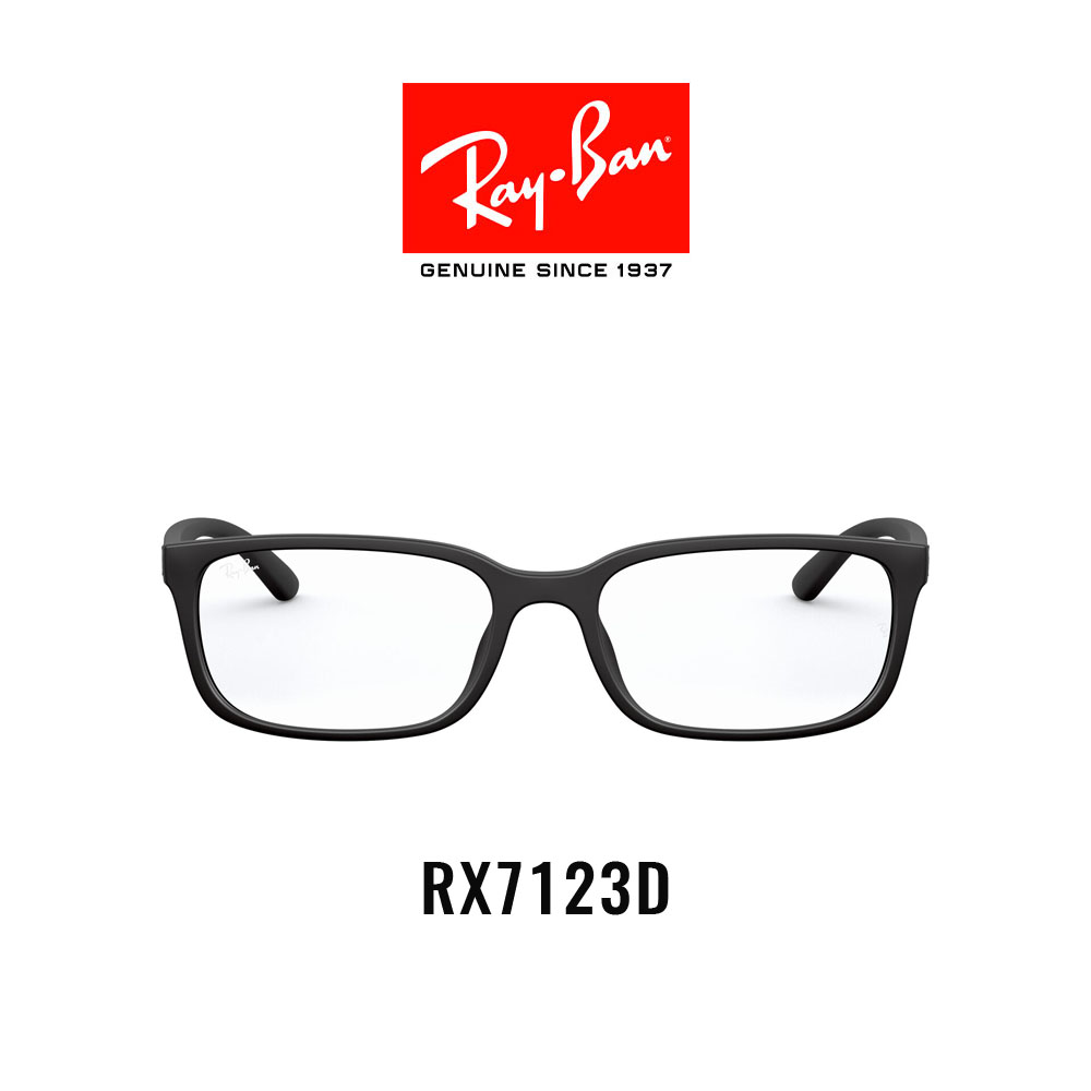Óculos de Grau Ray-Ban RX5315D Asian Fit 2477 Sandblast Black