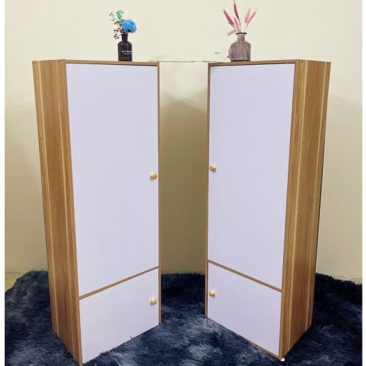 Tủ gỗ 1 buồng 3 ngăn. Kích thước 120 x 40 x 30cm. Gỗ MDF cao cấp, sang trọng, tiện dụng.