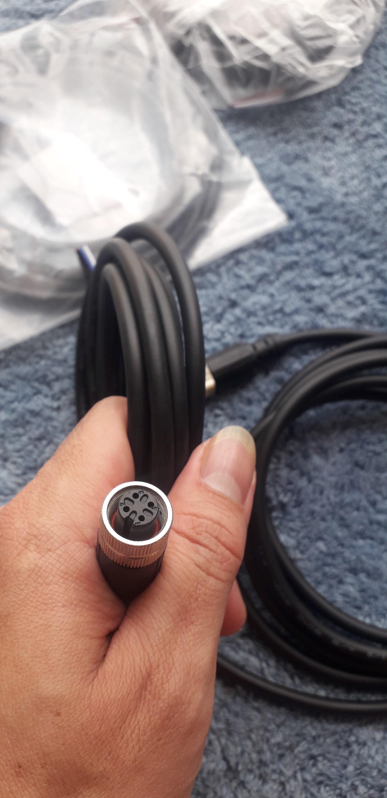 Jack M12 4Pin - Đầu kết nối cảm biến M12 4 chân loại cái