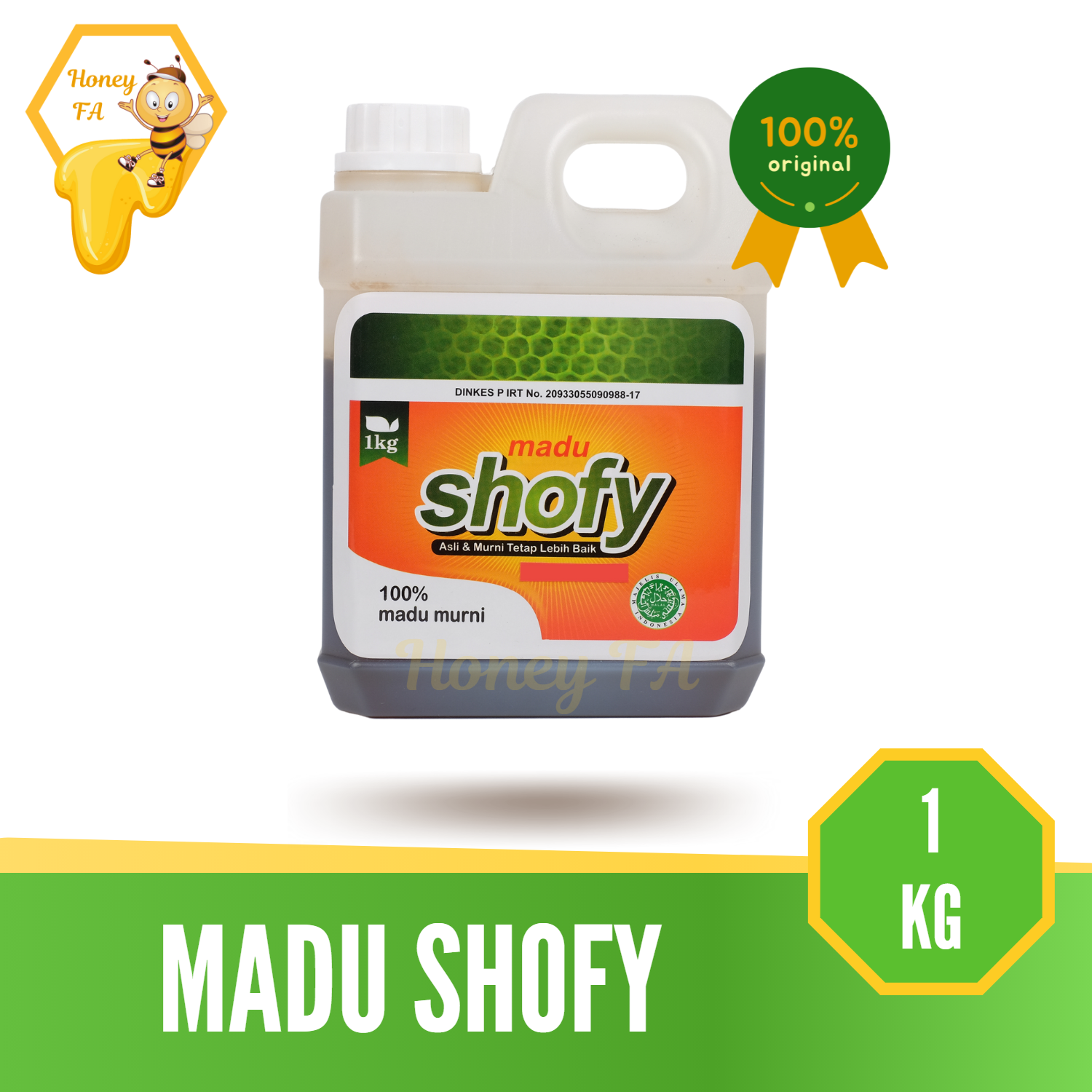 Madu Hutan Liar Shofy 1KG