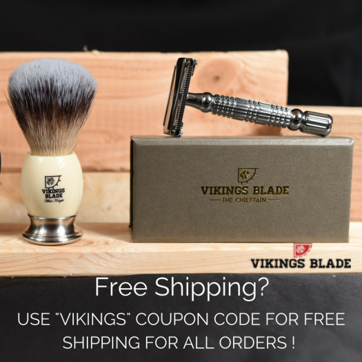 Dạo cạo râu  Classic- Thiết kế kiểu gập cánh bướm cổ điển, thép không gỉ, USA