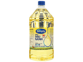 Dầu đậu nành nguyên chất Simply can 2L