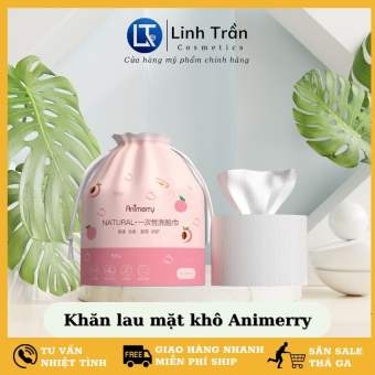 Khăn lau mặt khô Animerry dùng 1 lần