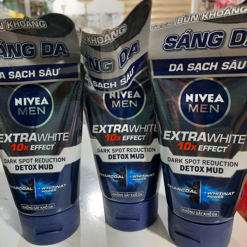 Sữa rửa mặt nivea dành cho nam, sáng da 100g