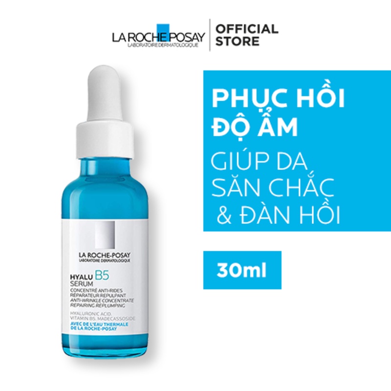 Tinh chất la roche-posay phục hồi độ ẩm, săn chắc da 30ml hyalu b5 serum