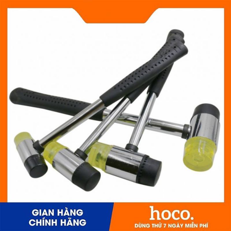 Búa cao su, búa cao su 2 đầu thân bằng thép bọc nhựa,Đủ size, búa nhập khẩu bền bỉ