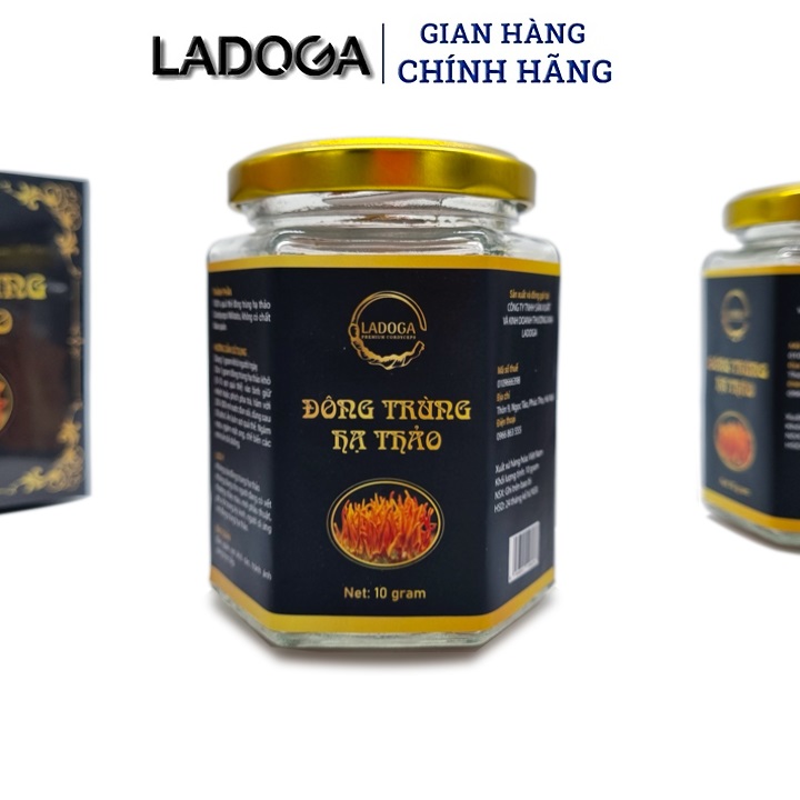 Đông trùng hạ thảo (Sợi Khô - Sấy thăng hoa) Hũ 10 Gram (Cordycepin & Adenosine cao giúp tăng đề kháng mạnh, ngủ ngon, giảm mệt mỏi)