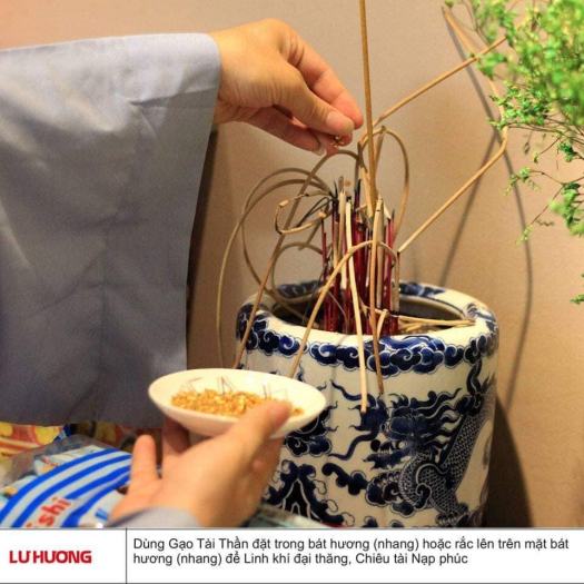 Gạo vàng thần tài - chiêu tài- nap phúc mua may đồ thờ cúng ban thờ ban thần tài