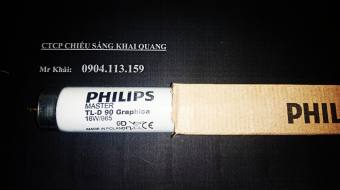 Bóng so màu D65 Philips Master TL-D 90 Graphica 18W/965 dài 0.6m