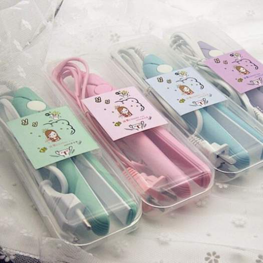Hàng Hot Duỗi tóc mini- Máy bấm tóc mini du lịch tặng hộp đựng cao cấp - TM016