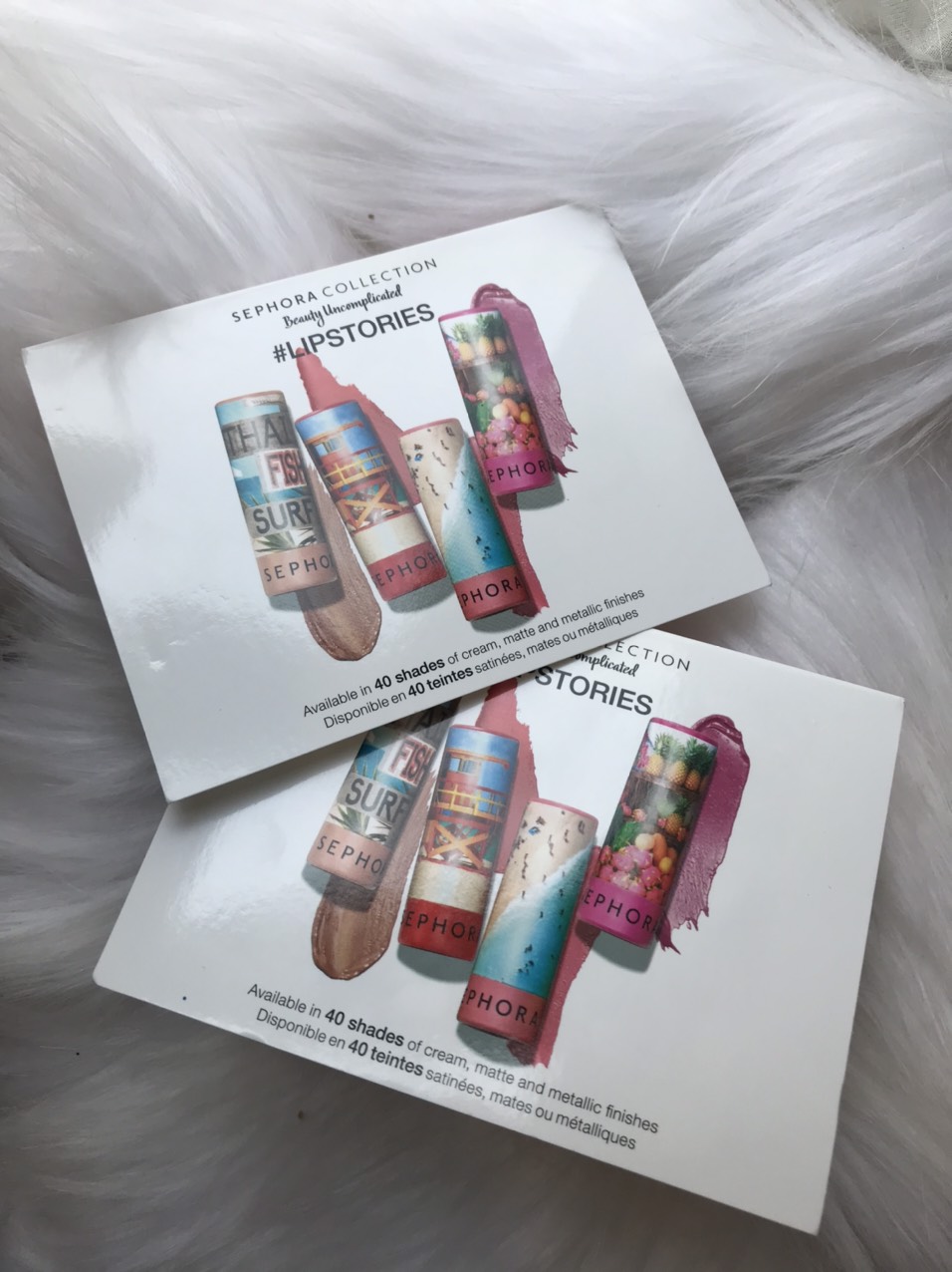 Sample son Sephora Collection LipStories Matte Lipstick - 4 x 0.25g