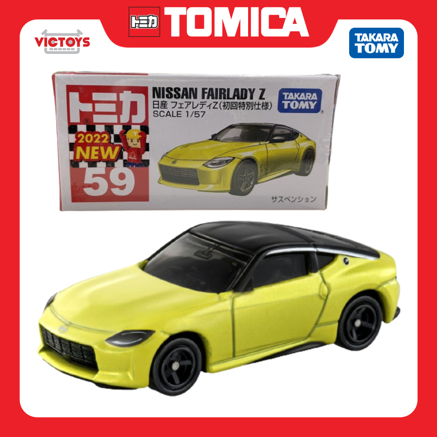 Xe mô hình Tomica số 59 Nissan FairladyZ 174851, cho trẻ từ 3 tuổi, Full Box, Tem 2021 - Victoys
