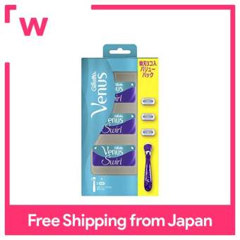 Gillette Venus xoáy dao cạo cho phụ nữ, cơ thể với 3 lưỡi thay thế