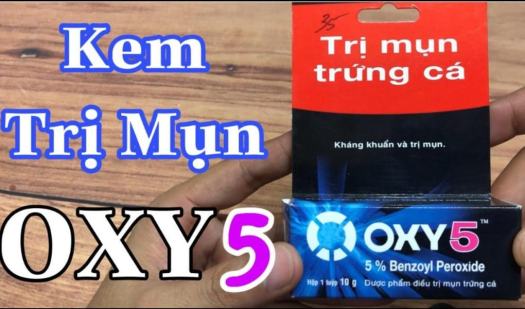 OXY 5  Kem chấm mụn