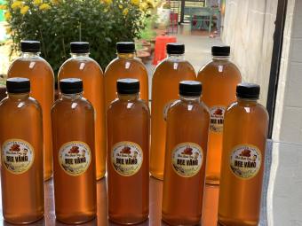 1 LÍT = 1.4KG  Mật ong nguyên chất rừng Tây Nguyên- Mật ong tiêu chuẩn xuất khẩu giá gốc tại trang trại