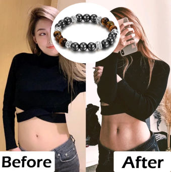 Vòng đeo tay từ tính giảm cân vòng trị liệu với thiết kế kết cườm giá tốt - INTL