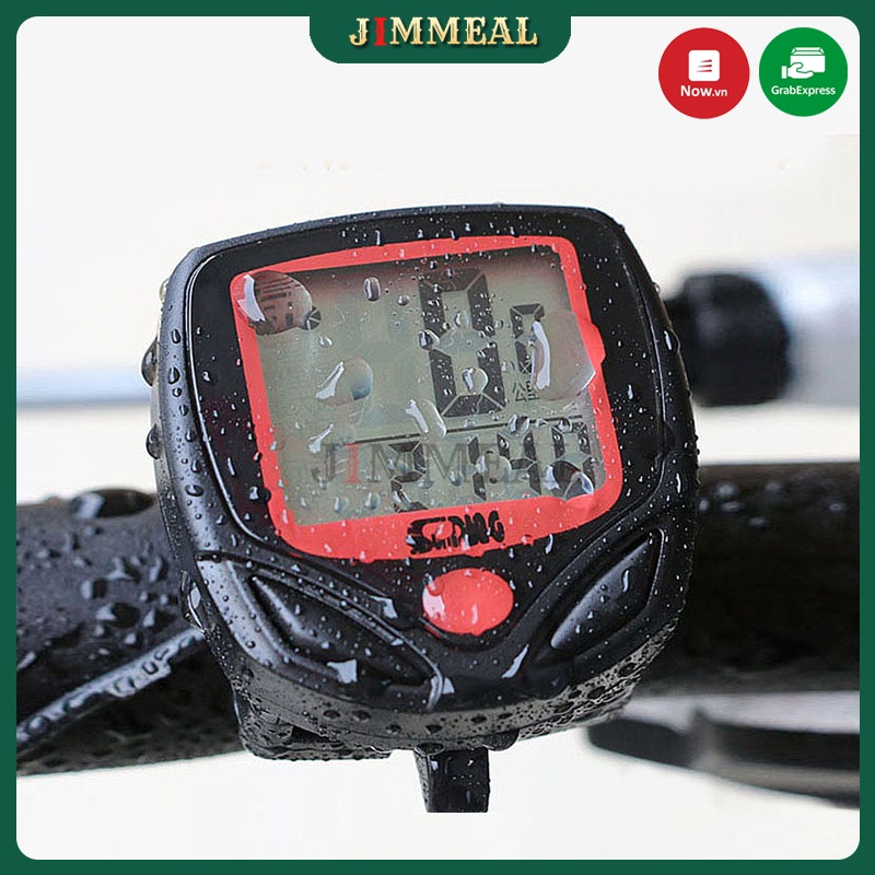 Đồng hồ đo tốc độ xe đạp sd-548b chống nước, chống bụi cho xe đạp thể thao, địa hình