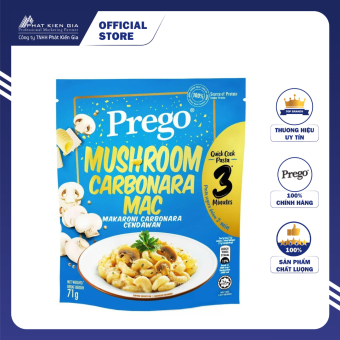 Nui Ăn Liền Macaroni & Phô Mai Prego 70g (Thương Hiệu Mỹ - SX Malaysia)