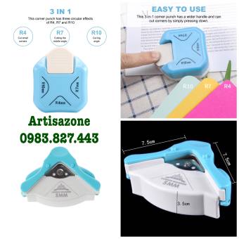 Bấm bo góc tròn giấy (5mm or 3 in 1) - Đọc kỹ mô tả sản phẩm