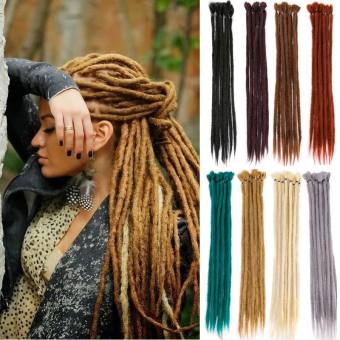 Tóc Giả Dreadlock Sợi Tết Sẵn 1 Sợi Nhiều Màu Phong Cách Hiphop Rapper QiQiShop