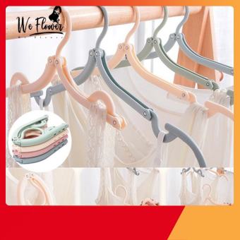 Móc nhựa treo quần áo gấp gọn khi đi du lịch