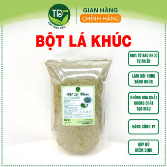 Bột lá khúc (bột rau khúc) nguyên chất 100% từ lá khúc, rau khúc tươi, chuyên làm bánh khúc, xôi khúc chuẩn vị thơm ngon I Kho Thảo Dược 24h