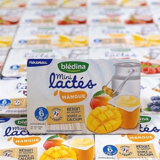 Sữa chua Bledina cho bé từ 6 tháng (date 09/2021) - vị xoài