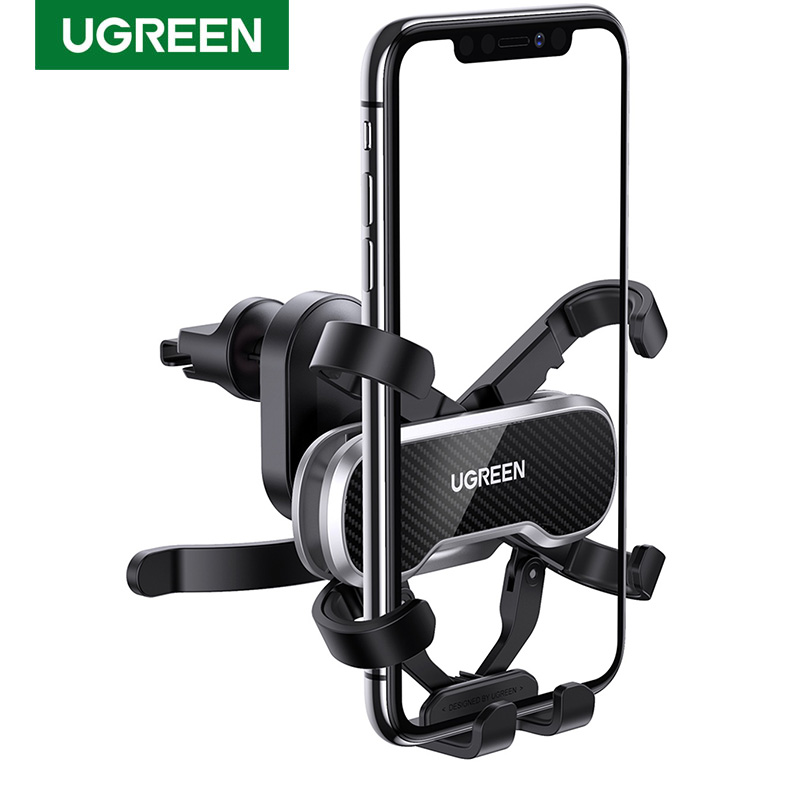 UGREEN Car Phone Holder for For iPhone 12 Pro Max iPhone 15 14 13 Pro Max Samsung Galaxy S22 Ultra Xiaomi Huawei iPhone Samsung Car Mount Cell Mobile Phone holder Stand in Car Air Vent Mount Holder