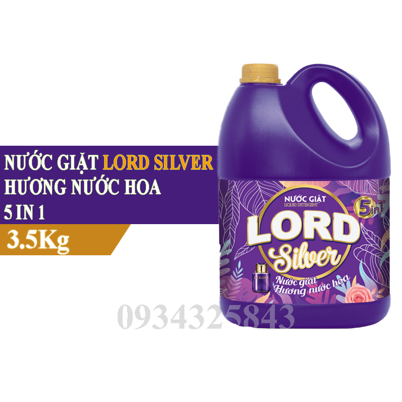 Nước giặt Lord Silver hương nước hoa 5in1