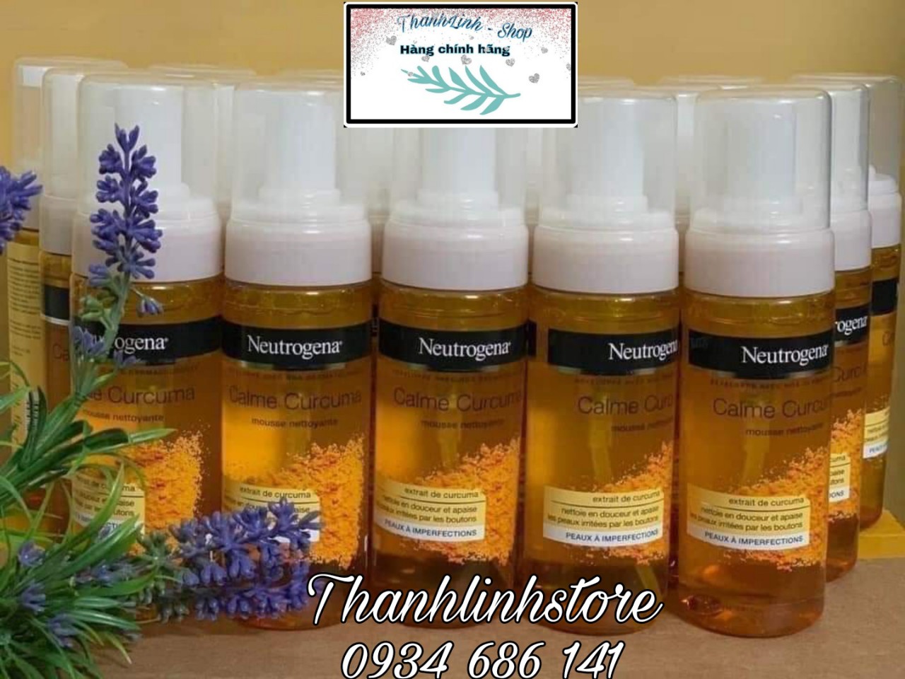 Sữa rửa mặt tạo bọt tinh chất nghệ Neutrogena Curcuma 150ml