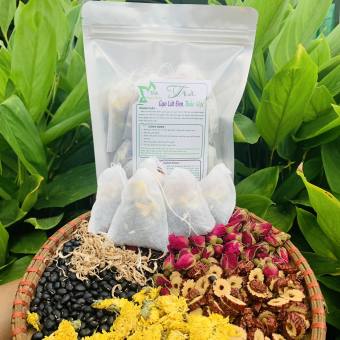 Trà Ngoại Rang - Trà Gạo Lứt Đen (20 túi lọc)