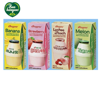 1 Hộp Sữa Trái Cây Binggrae Hàn Quốc