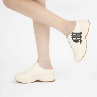 Giày Sục Thể Thao Nữ MWC 0625 - Giày Sục Thể Thao Nữ Da Siêu Êm Chân Đế Bằng 5CM Hot Trend