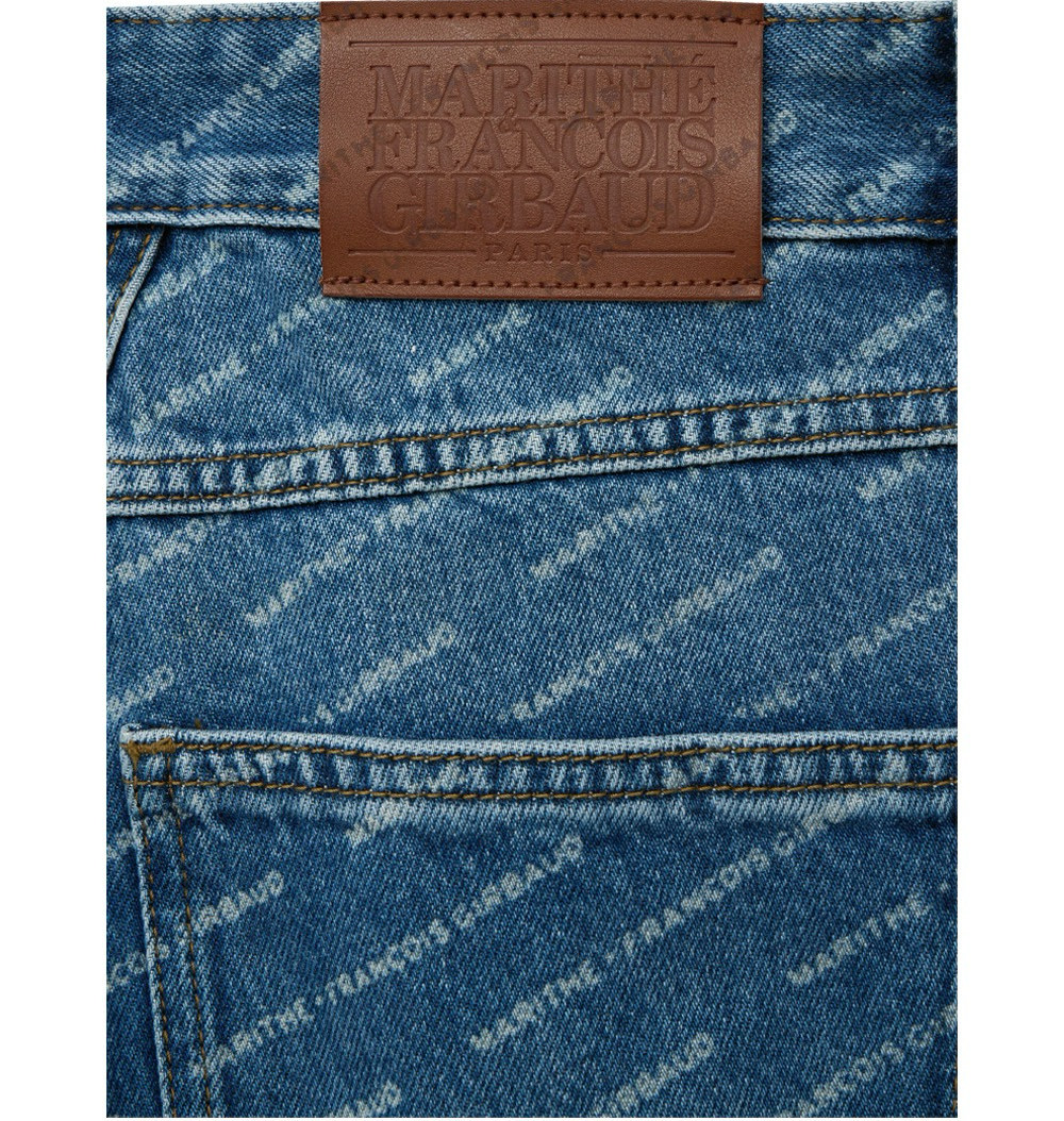 MARITHE FRANCOIS GIRBAUD M Wide Printing Denim Pants Men's Jeans - 2 Colors (2024 NEW) · v2