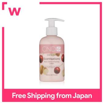 CND Sensation Hand & Body Lotion Black cherry & nutmeg 245ml Youthful black cherry & nutmeg sweet and sour scent