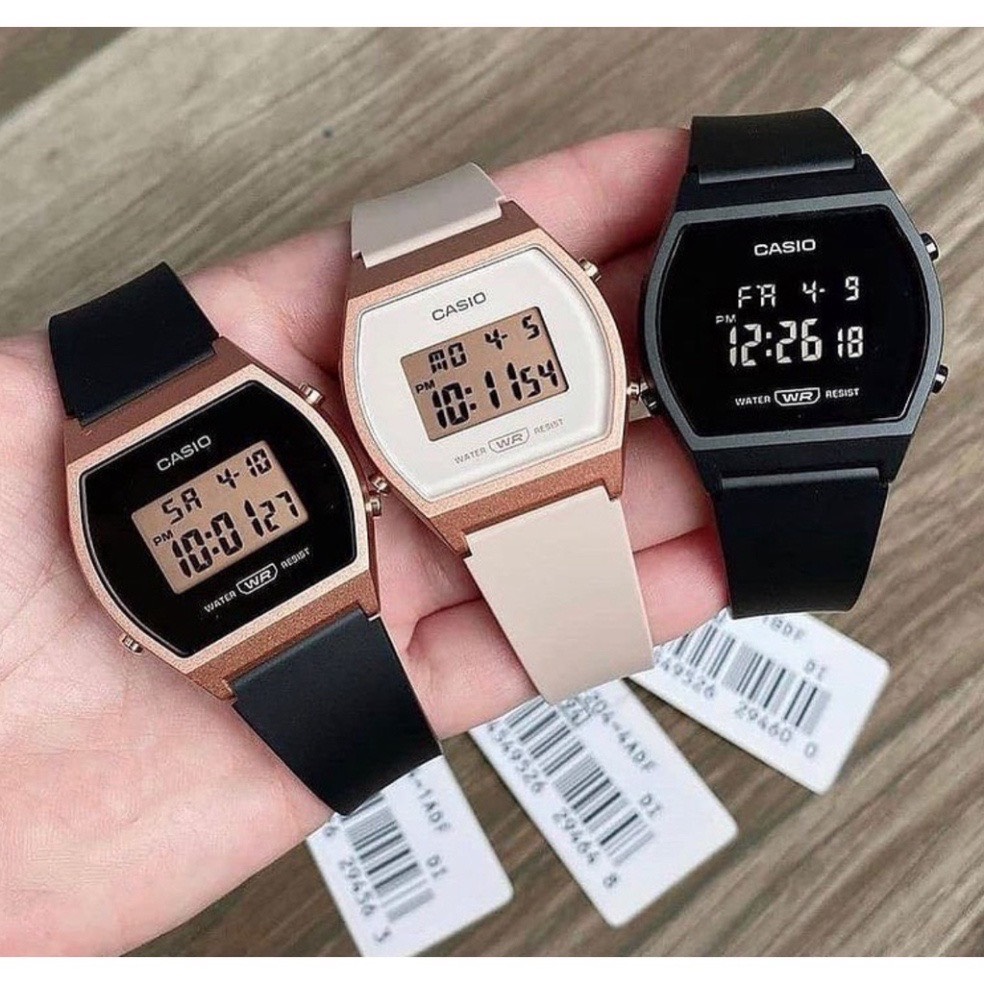 Đồng hồ casio nữ đẹp dây nhựa, đồng hồ nữ casio lw-204 chính hãng, hàng loại 1, bh 12 tháng.