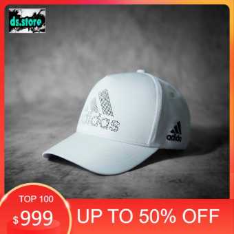 Mũ lưỡi trai adidas bít đuôi trắng hàng VNXK cao cấp (Kèm video quay thật)