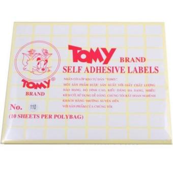 Giấy Nhãn Tomy 110 (1.6X2.2Cm)