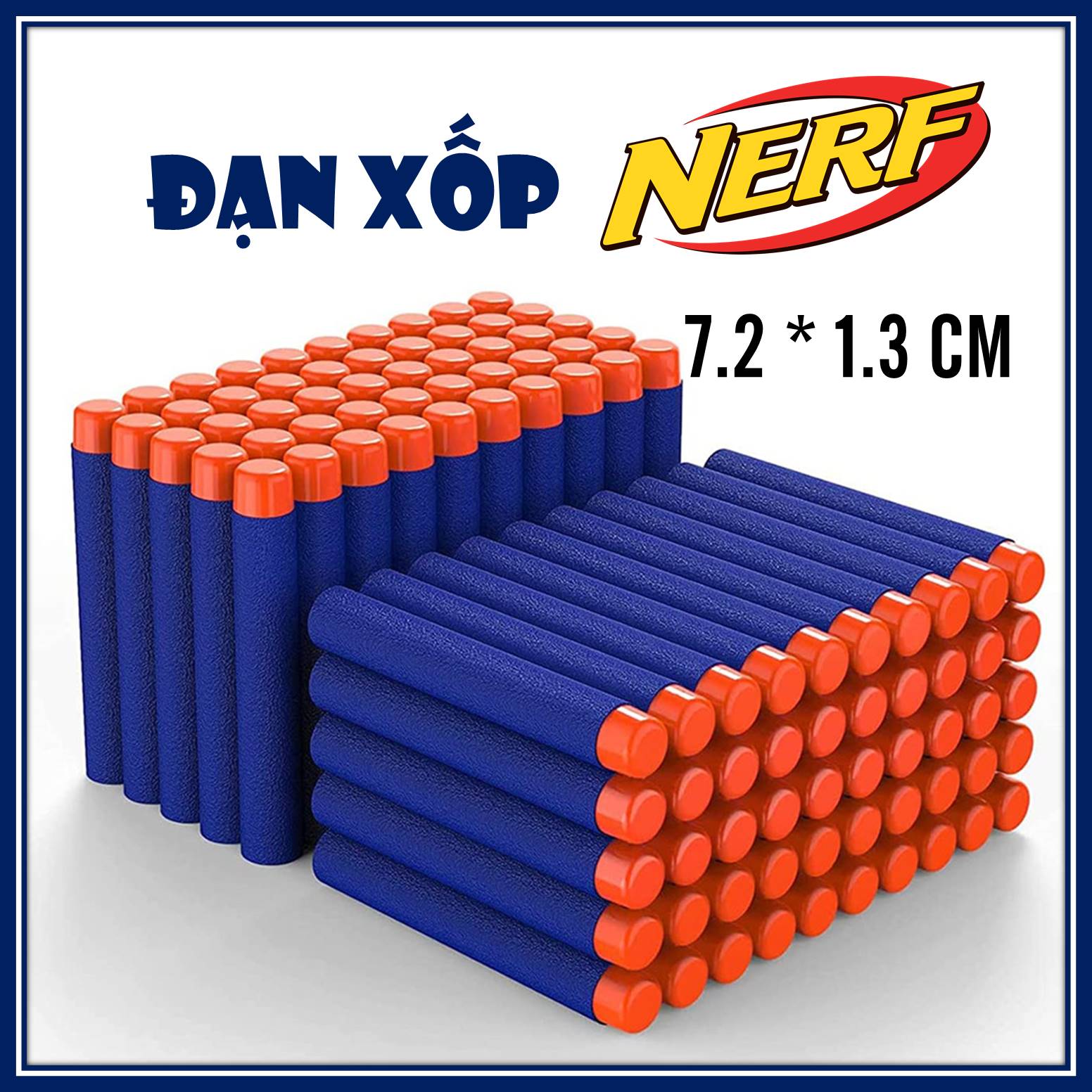 Bộ 10 que xốp thay thế dành cho đồ chơi nerff