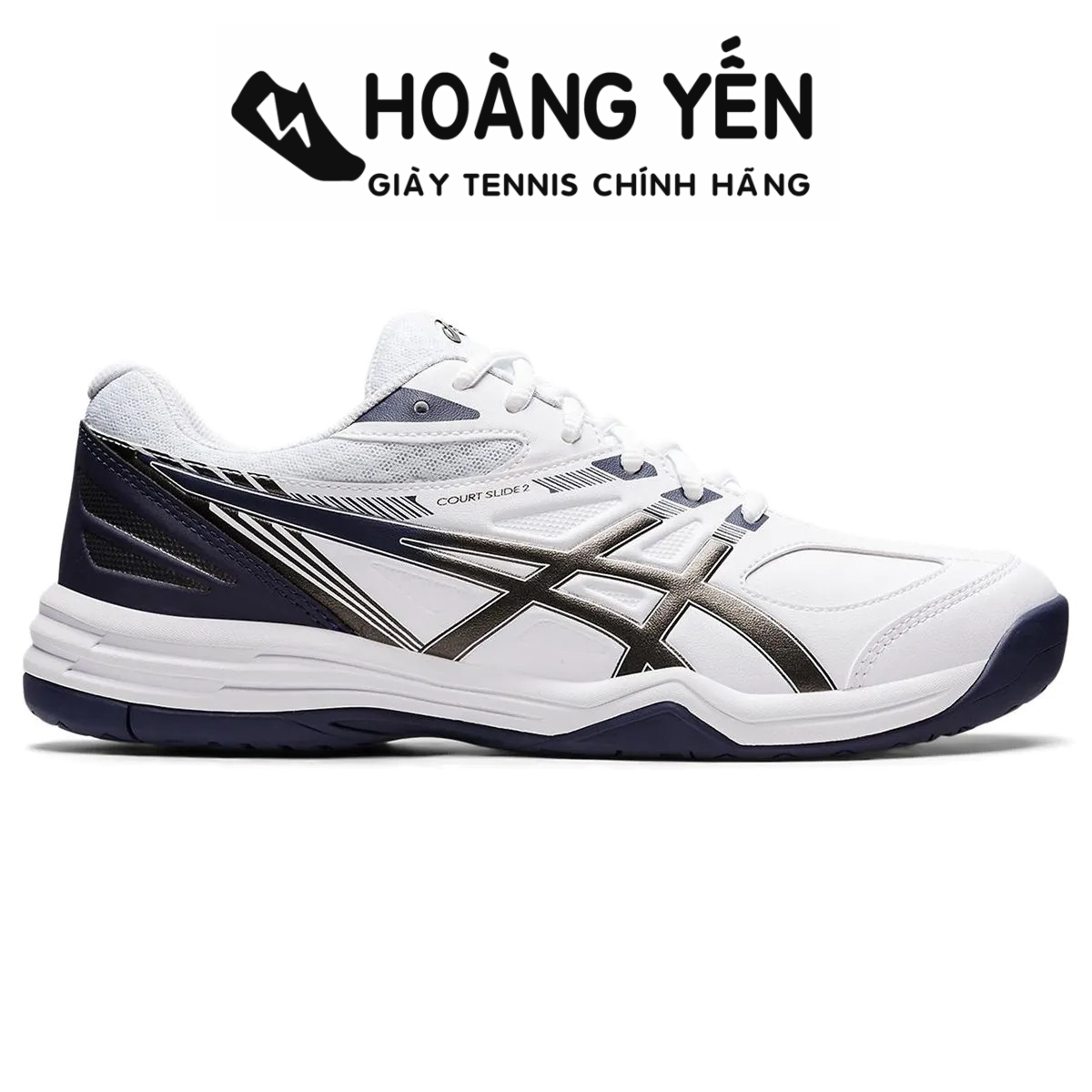 Giày Tennis Asics Court Slide 2 mẫu mới 2022 | Giày Tennis Chính Hãng | Giày Tennis Asics