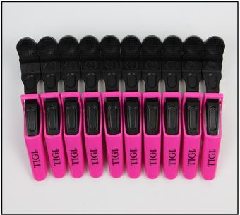 Set 10 Kẹp Tóc Cá Sấu Cao Cấp Logo TIGI TONY Guy