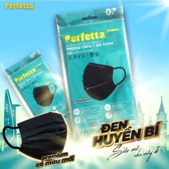 Khẩu Trang  Y Tế Cao Cấp Chuẩn Nhật Perfetta Premium AG+, 2 Thanh Nẹp Thông Thoáng