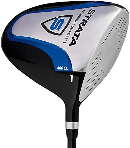 Callaway Men's Strata Complete 12 Piece Golf Club Set Includes: Driver, 3 Wood, 5 Hybrid, 6- 9 Iron, PW, Putter, Stand Golf Bag and 2 Head covers. Right Handed Hander Set · v8