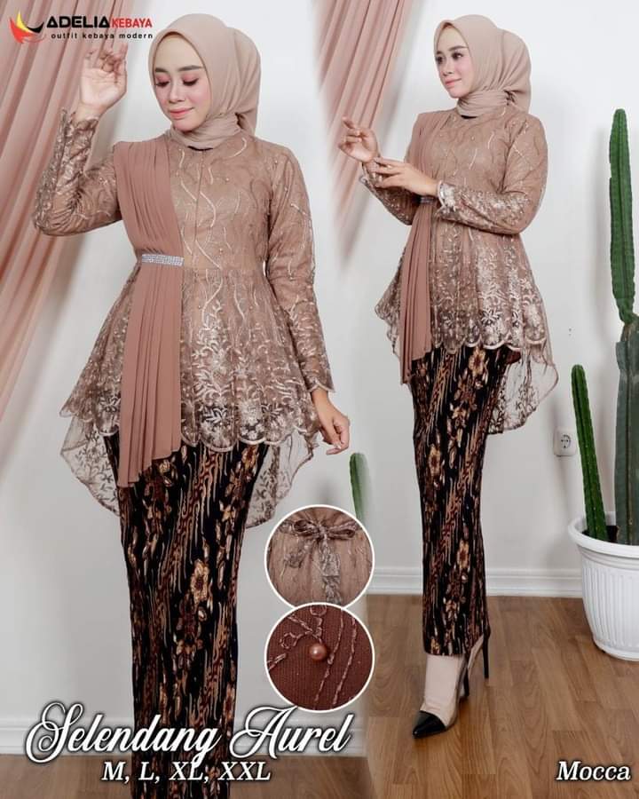 Model Baju Kebaya Brokat Jual Model Baju Kebaya Brokat Terbaru