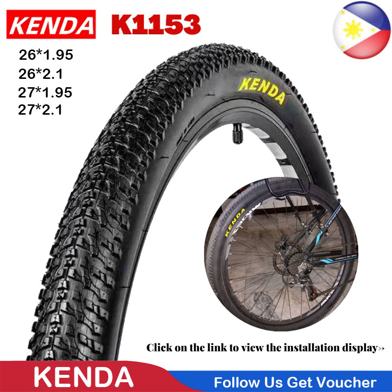 KENDA Mountain Bike Tires Bicycle Tire 40-65PSI Mtb Tyre Wearable Bike ...